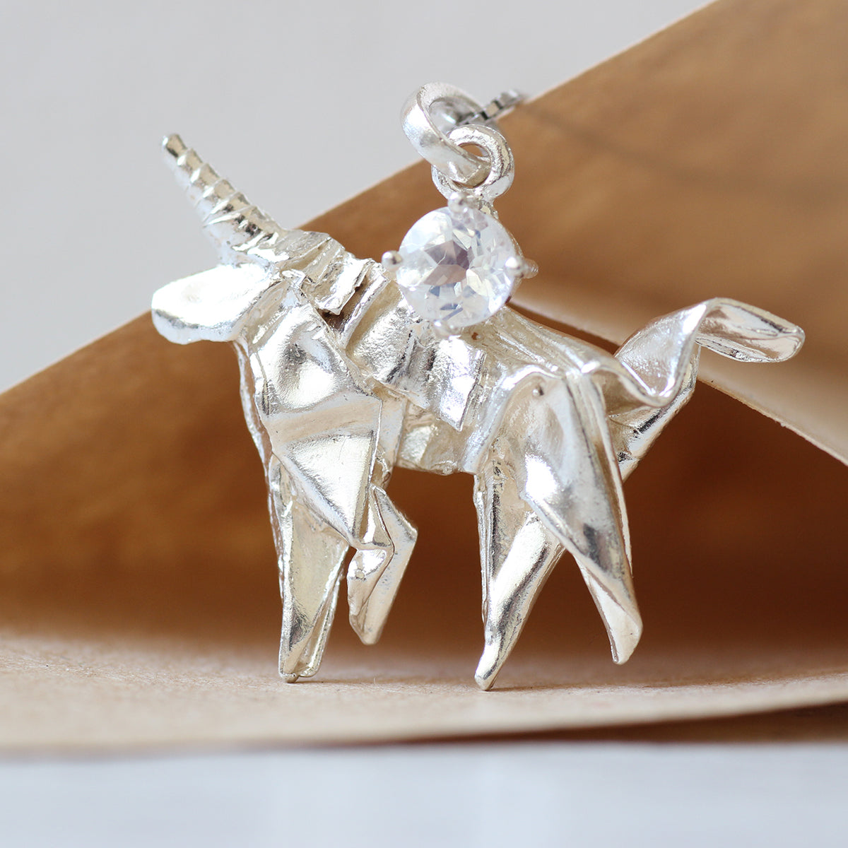Girls' Flying Unicorn Sterling Silver Necklace - In Season Jewelry : Target