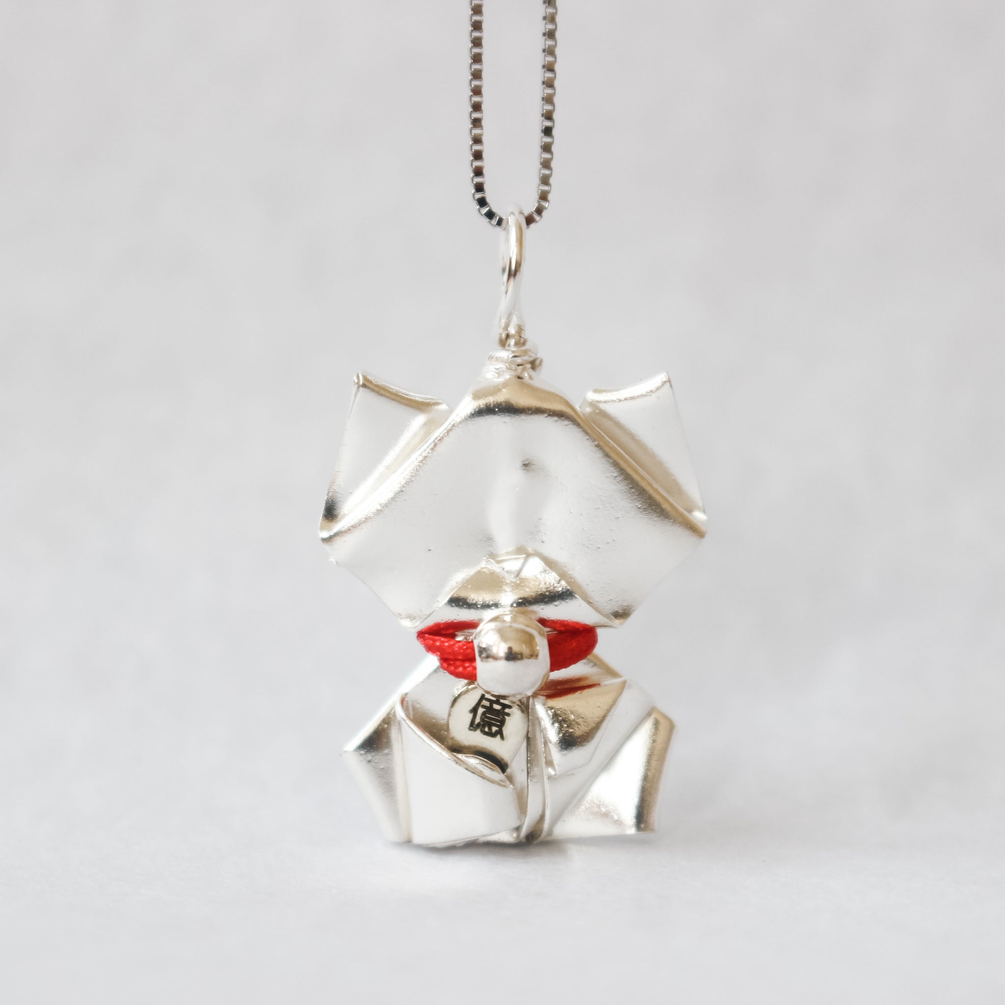 Fortune Cat Lucky cat Necklace Maneki-neko Beckoning cat Neko cat Tokoname