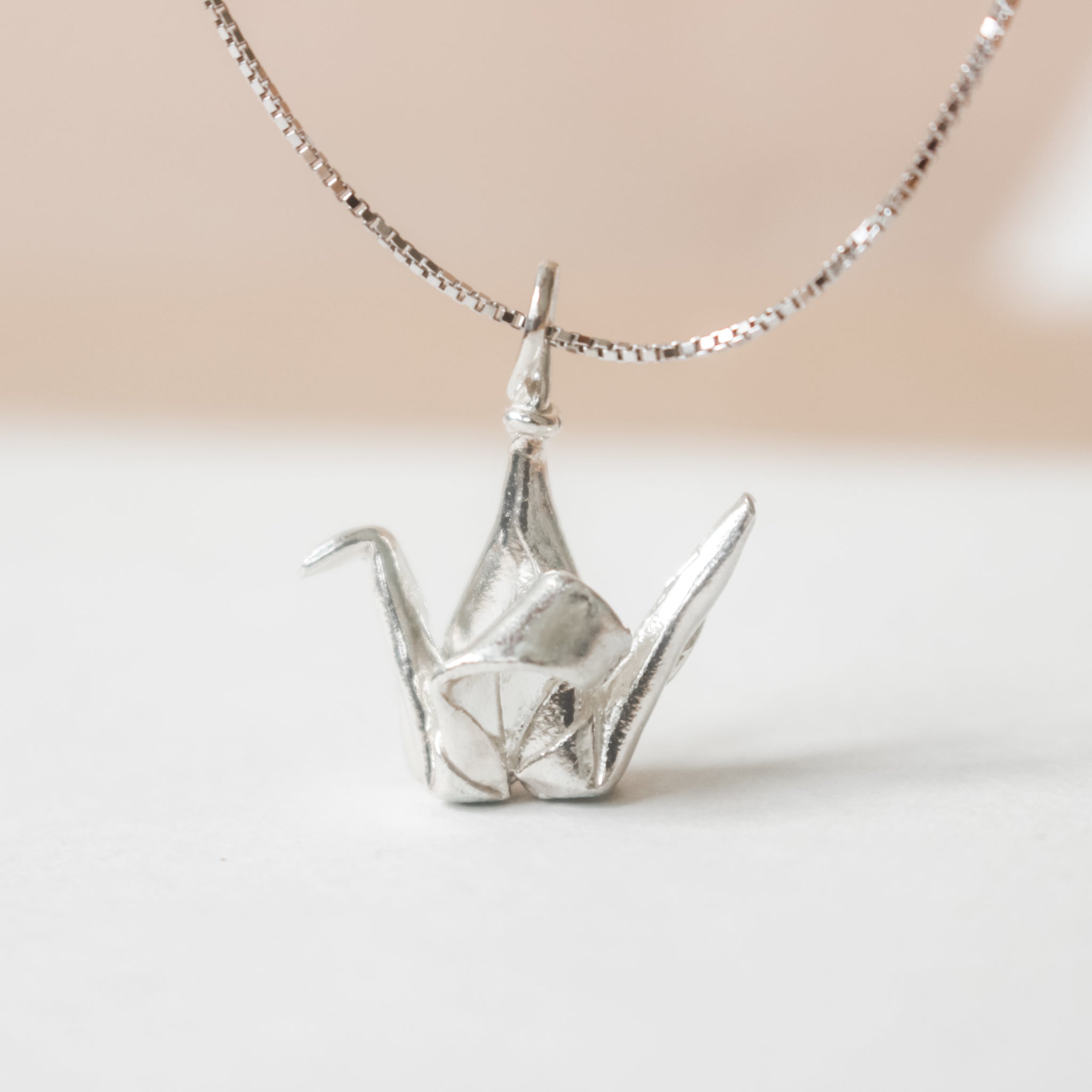 Origami How To Make Paper Man Chain Origami Boat Charm Necklace